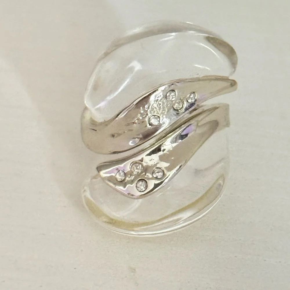 Alexis Bittar Silver and Gold Ring - Picture 3 of 8